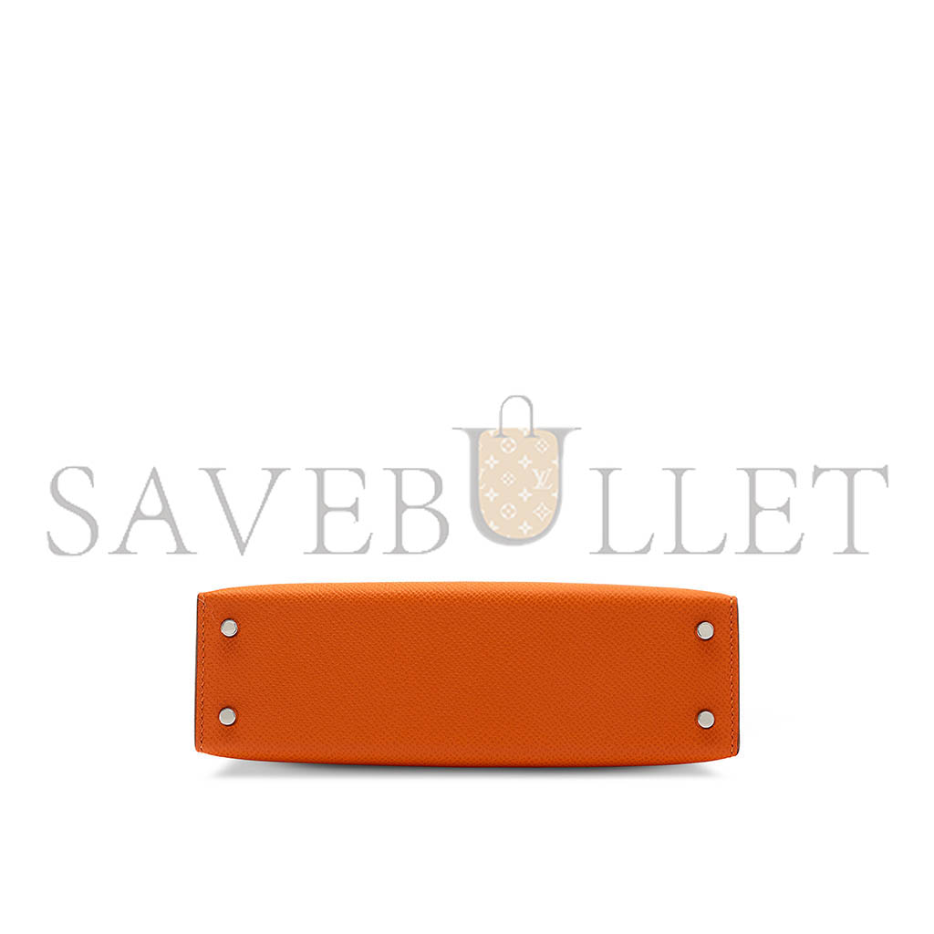 HERMÈS MASTER MINI KELLY II WITH PALLADIUM HARDWARE (19*12*5.5cm)